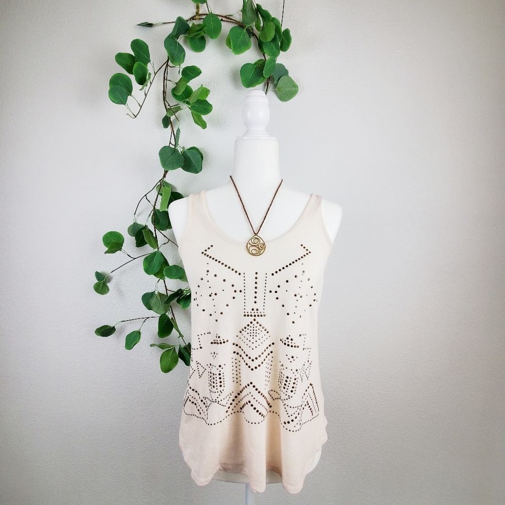 MOSSIMO Studded Design Tank Top